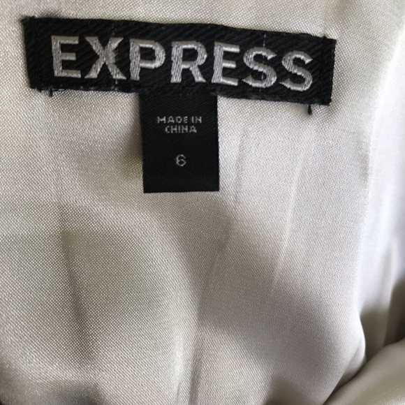 Express Black Lace Cocktail Dress - Picture 4 of 6